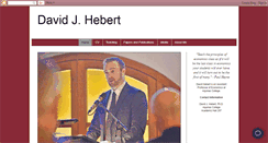 Desktop Screenshot of davidjhebert.com